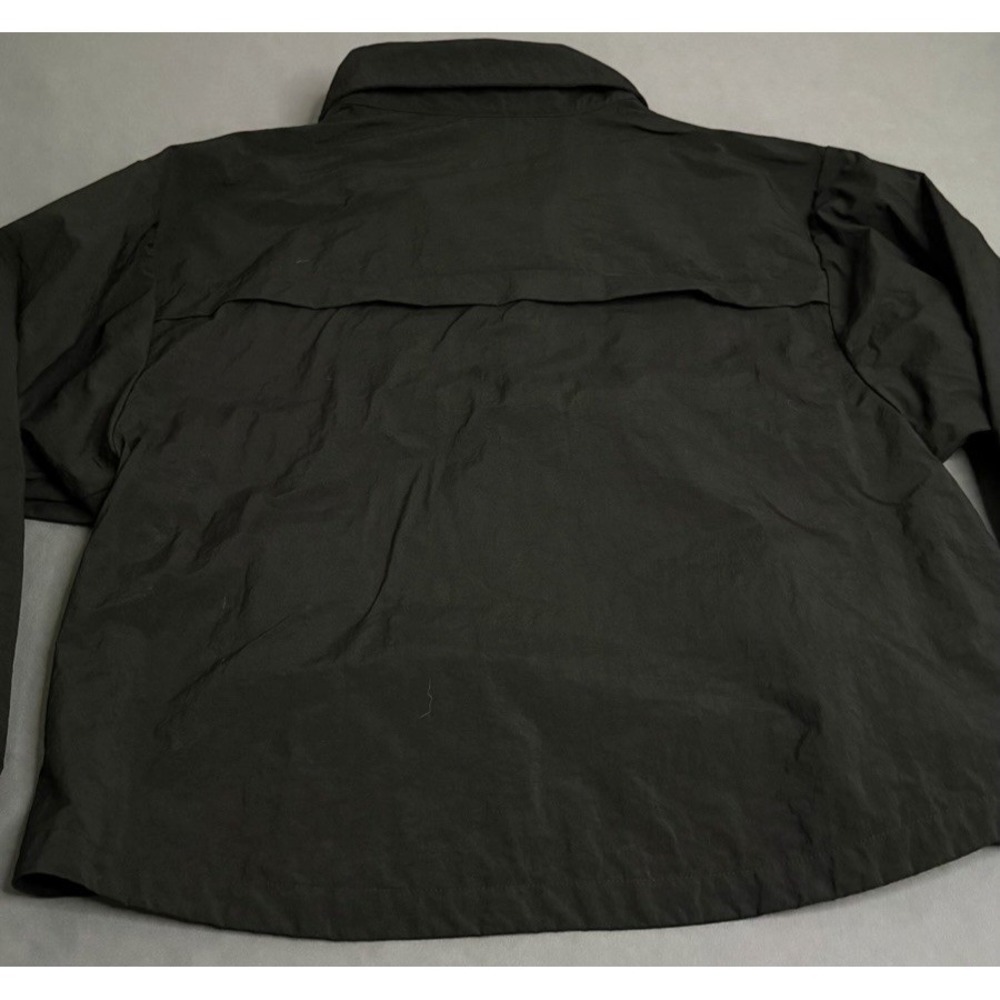 Puma Half Zip Pullover Windbreaker Jacket Women's Size Small Black Lightweight - Picture 10 of 14